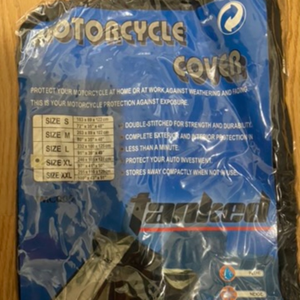 XL Motorcycle Cover